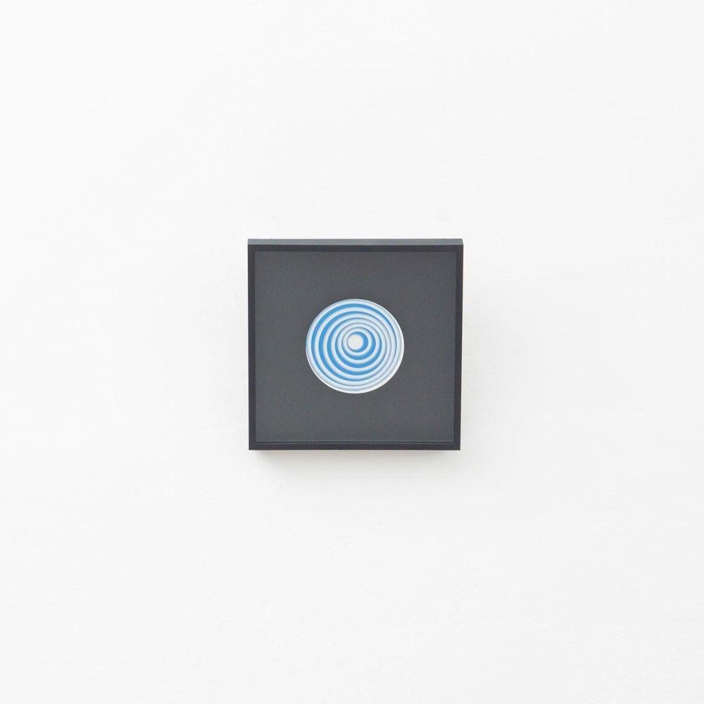 After Marcel Duchamp Rotorelief Print Framed, circa 1980