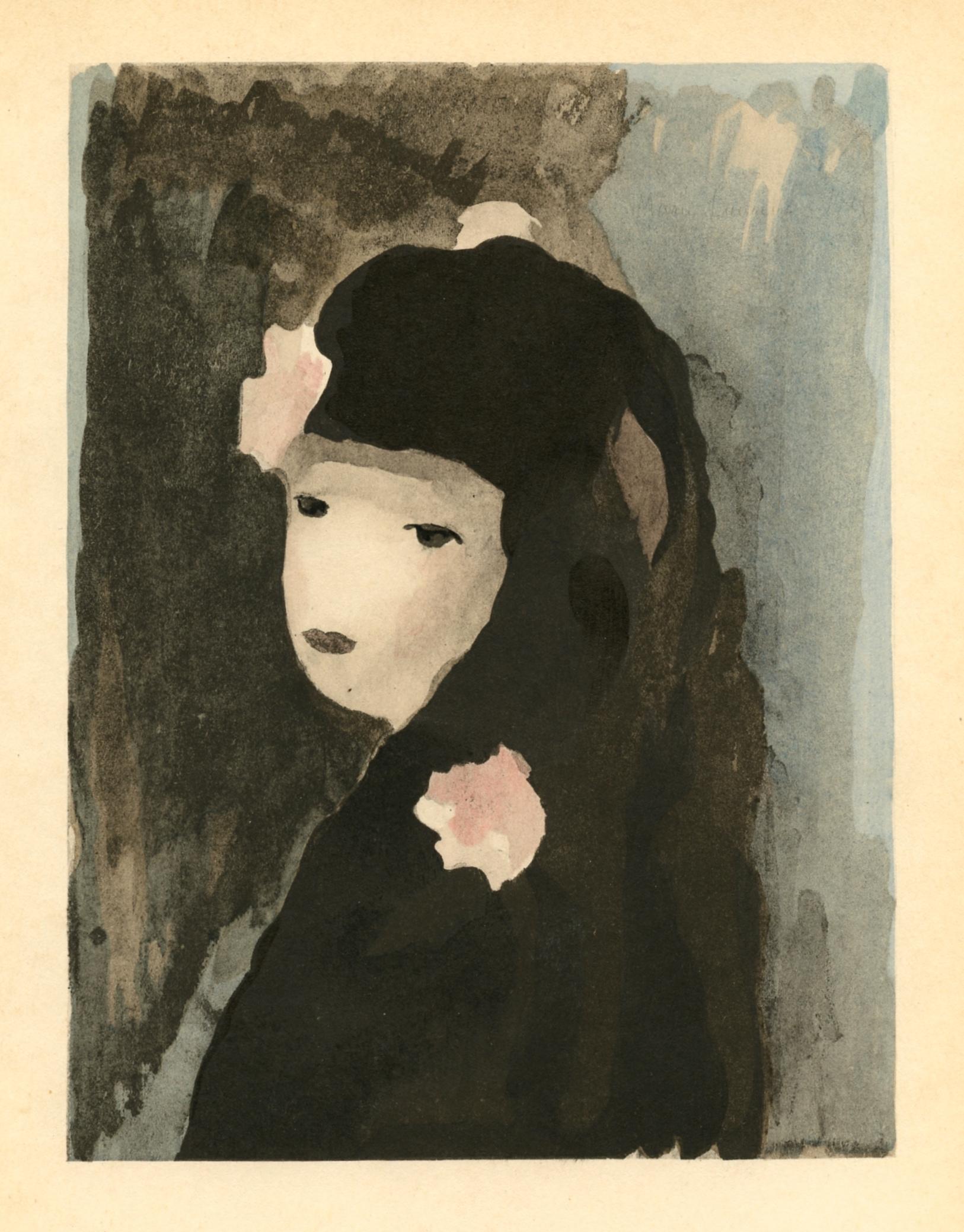 pochoir - Print by (after) Marie Laurencin