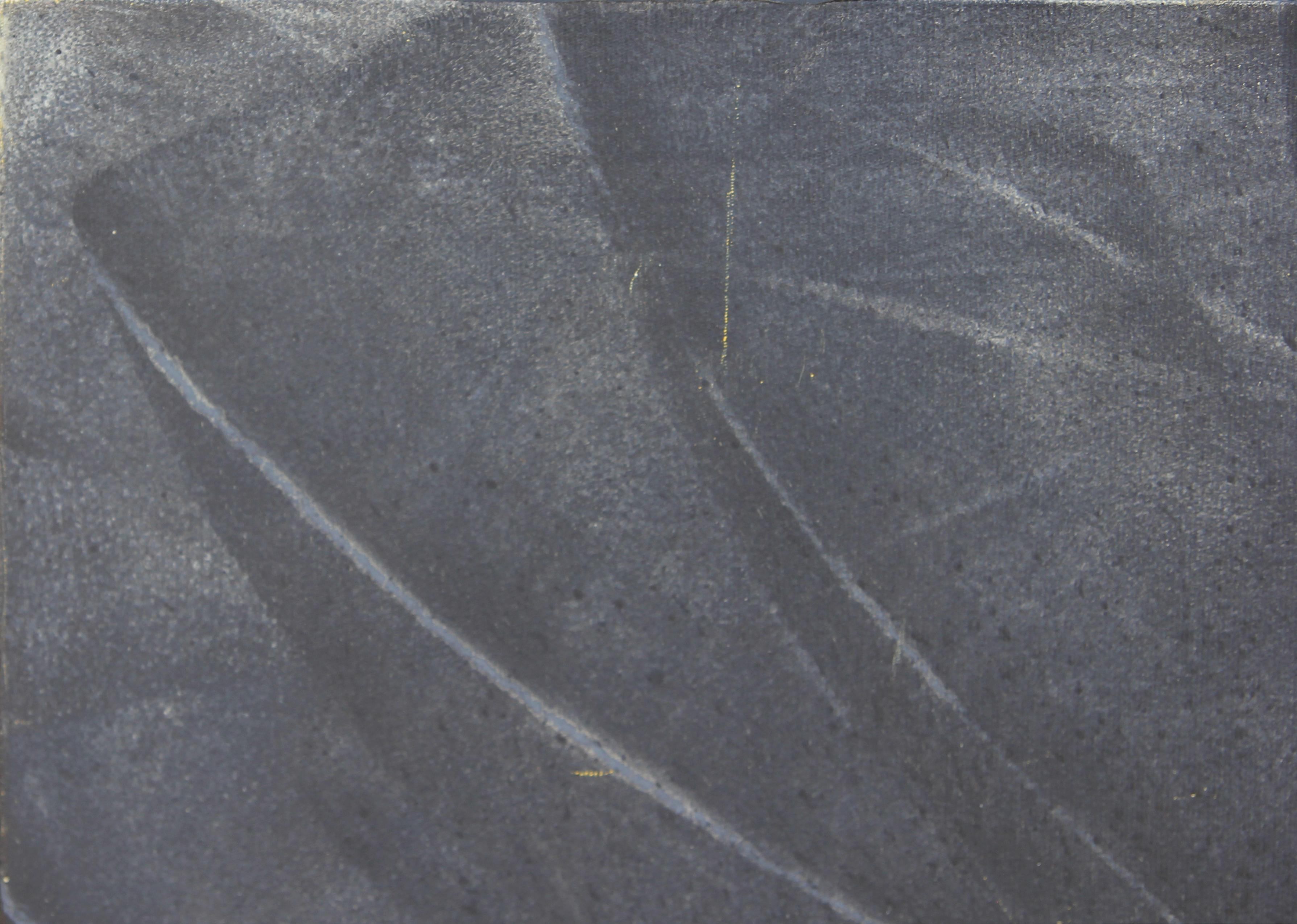 Schwarz-graues abstraktes Farbfeld-Modern-Gemälde im Stil von Mark Rothko (Farbfeldmalerei), Painting, von (after) Mark Rothko