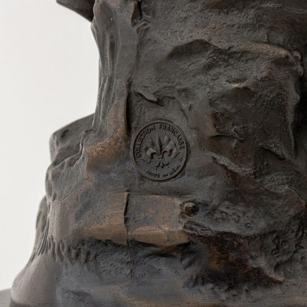 Américain D'après Mathurin Moreau Fille Sculpture Lampe montée en vente