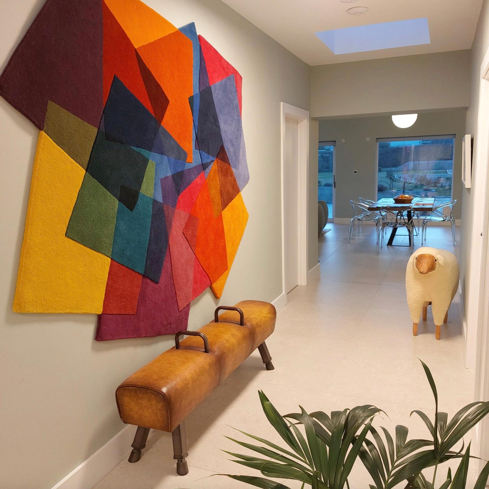 After Matisse Modern Contemporary Rug Large Size In New Condition For Sale In London, GB