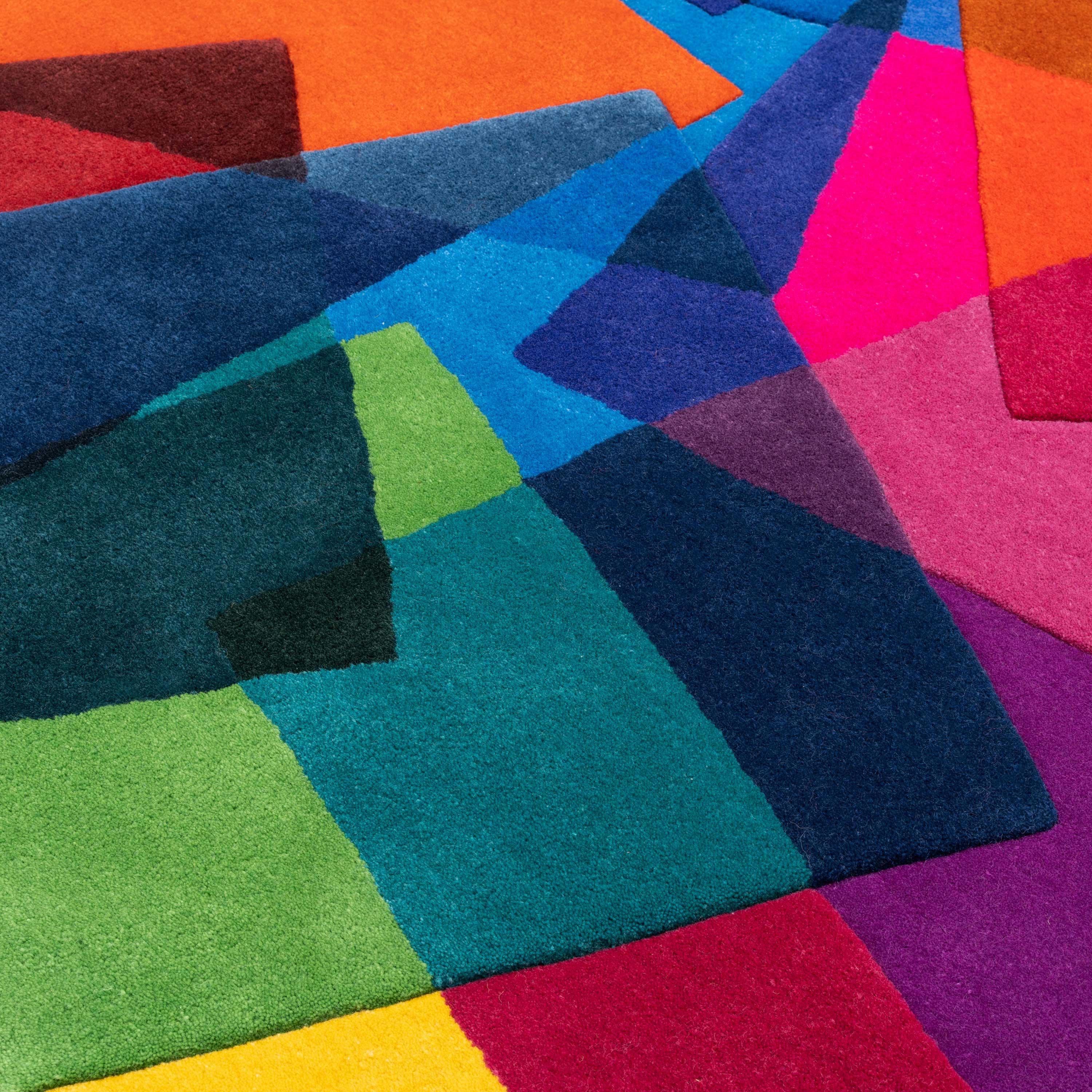 Wool After Matisse Modern Contemporary Rug Large Size For Sale