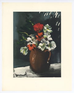 "Anemones" lithograph