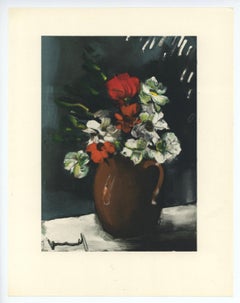 "Anemones" lithograph