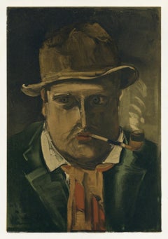 "Self Portrait" lithograph