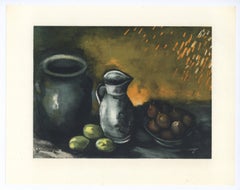 "Still Life with Jugs" lithograph