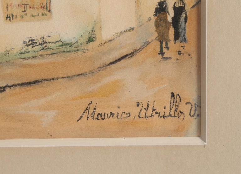 Sur la Route de Village, from Douze Contemporains - Impressionist Print by (after) Maurice Utrillo
