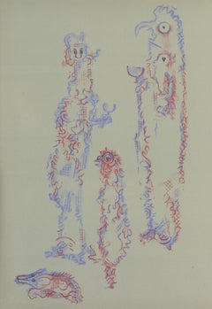 Lithographie „Les chiens ont soif“