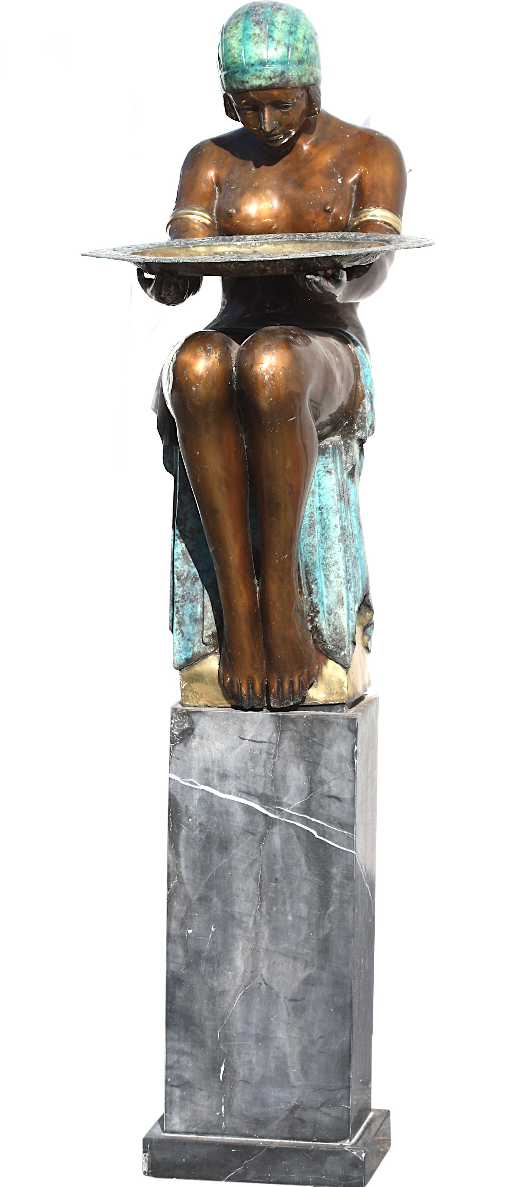 Bronzo patinato in stile Art Deco in vendita 1