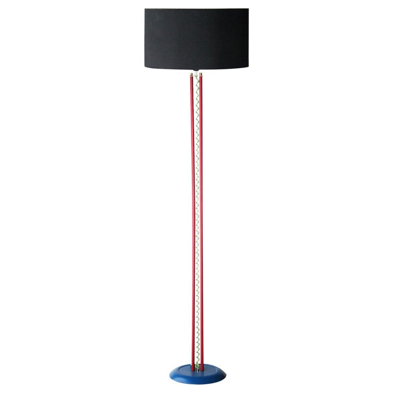 Memphis Style Floor Lamp 16 For, Sculptural Floor Lamp By Zurn Design