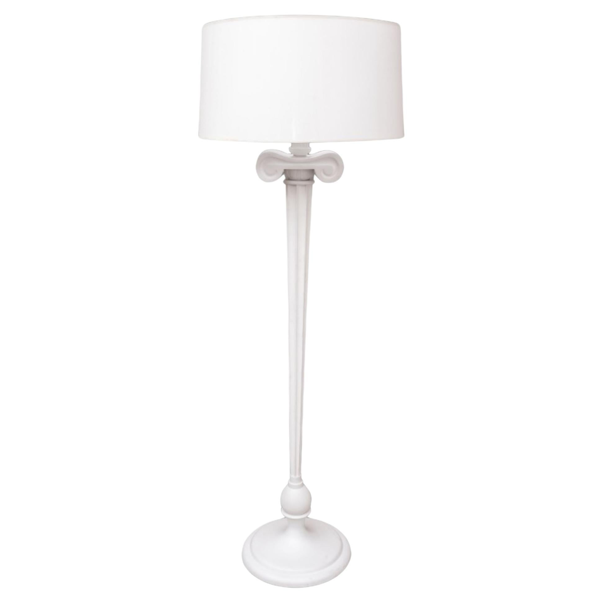 After Morris Lapidus Columnar Floor Lamp