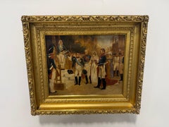 After Nicolas Gosse (1787–1878) Napoleon I Receiving Queen Louise of Prussia