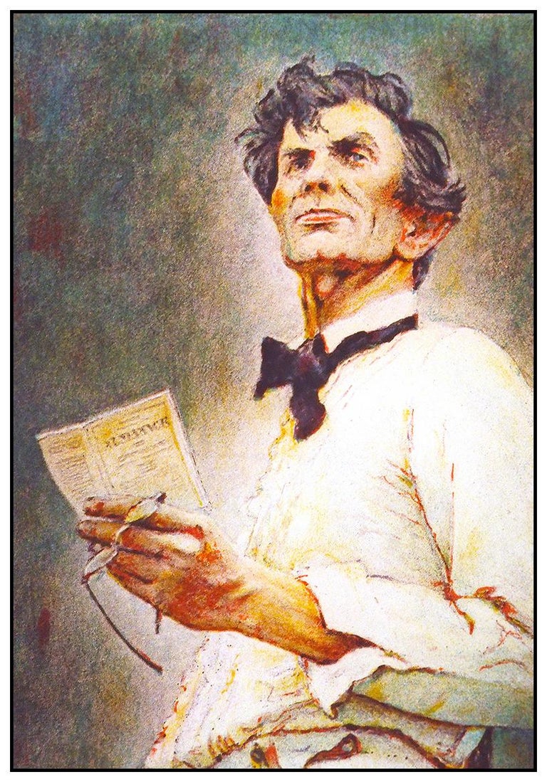 After Norman Rockwell Norman Rockwell Abraham Lincoln Color