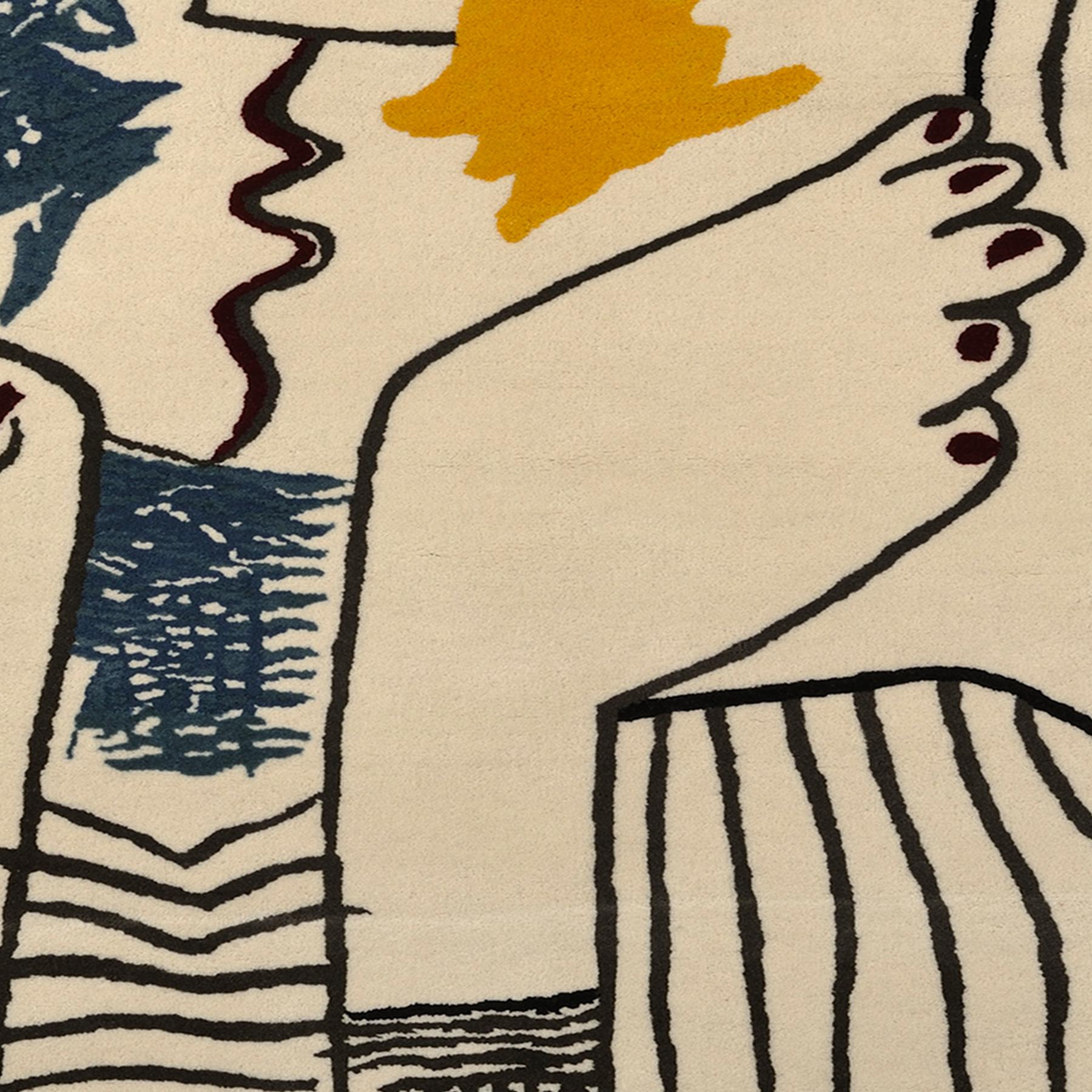 Pablo Picasso, Le Baiser, Wool Tapestry, Limited Edition, Contemporary Art For Sale 5