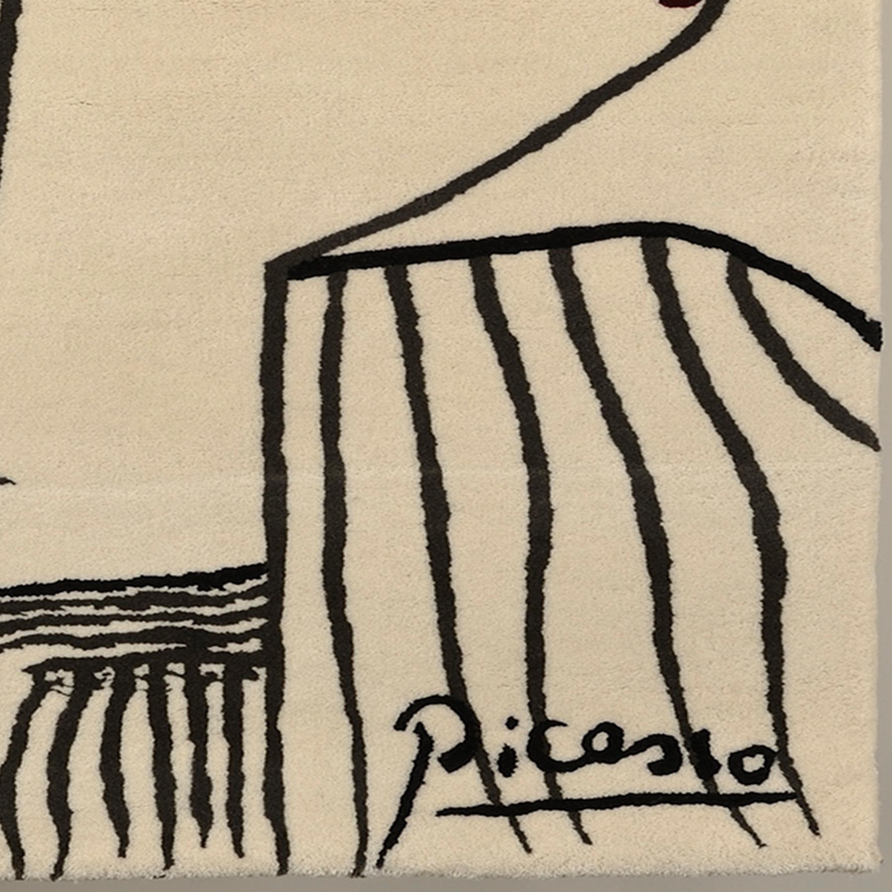 Le Baiser, tapisserie en laine, d'après Pablo Picasso, édition limitée 11