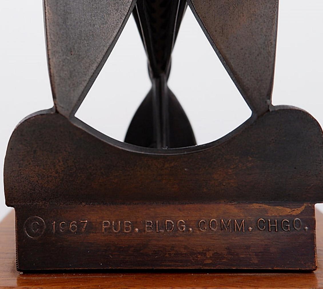 (after) Pablo Picasso Modernist Maquette for Chicago Picasso Cubist Sculpture For Sale 5