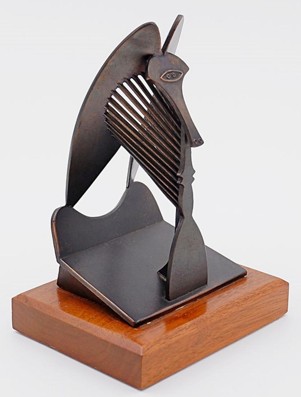 (after) Pablo Picasso Modernist Maquette for Chicago Picasso Cubist Sculpture In Good Condition For Sale In Linkebeek, BE