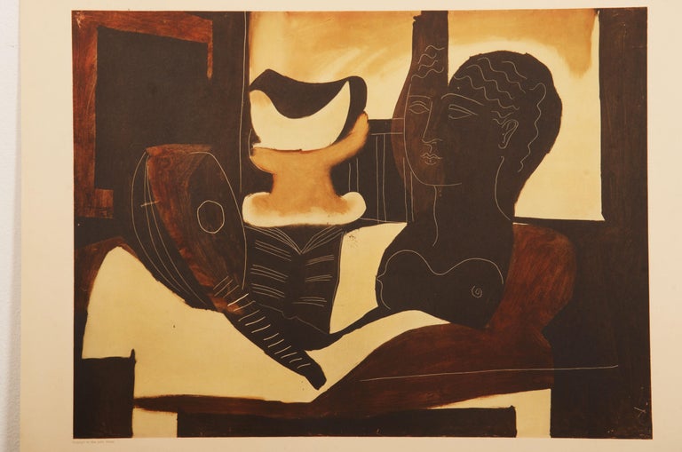 After Pablo Picasso Nature Morte À La Tête Antique, 1925 For Sale