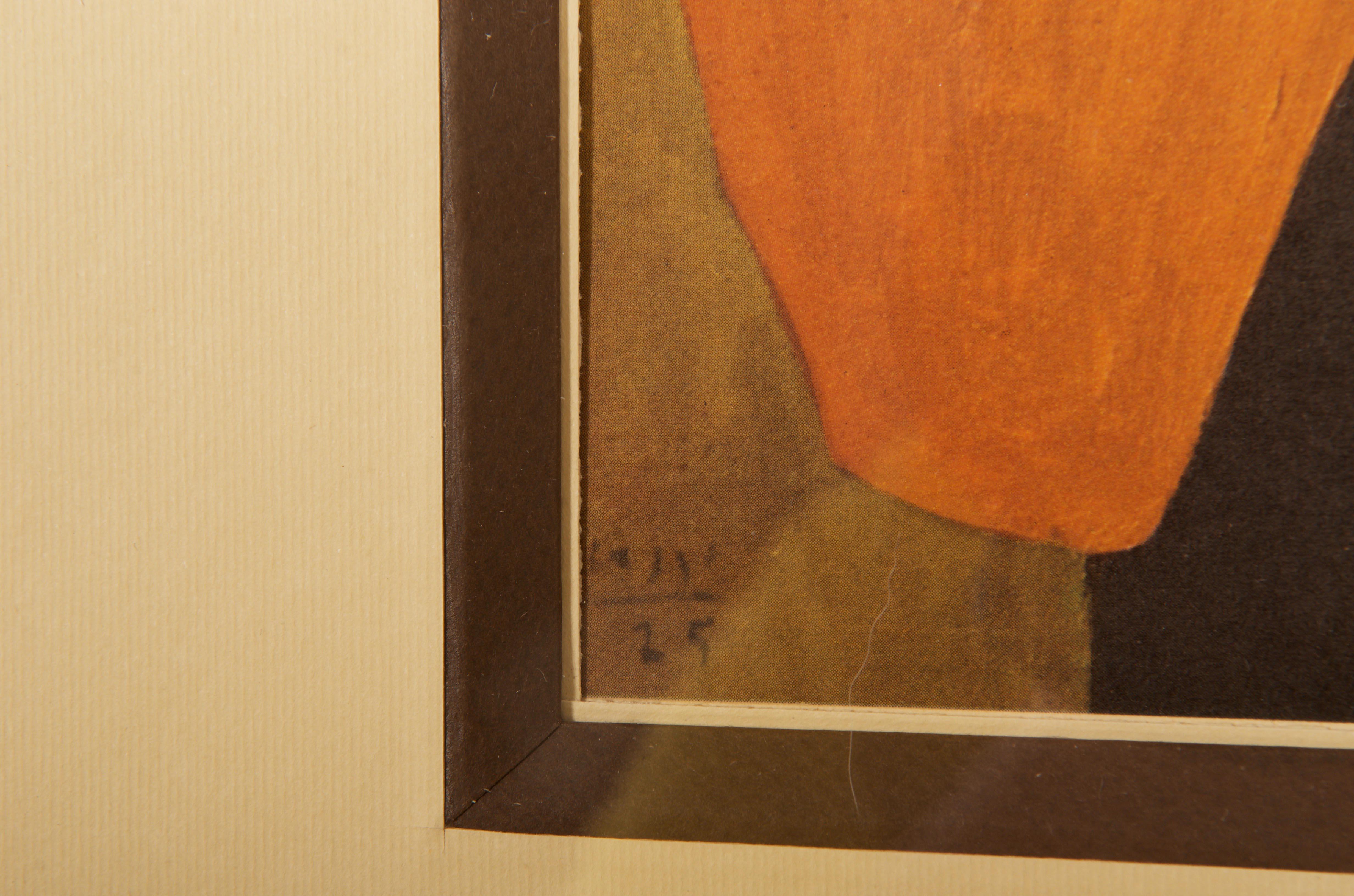 Début du 20ème siècle D'après Pablo Picasso « Nature Morte Avec Buste Et Palette, 1925 en vente