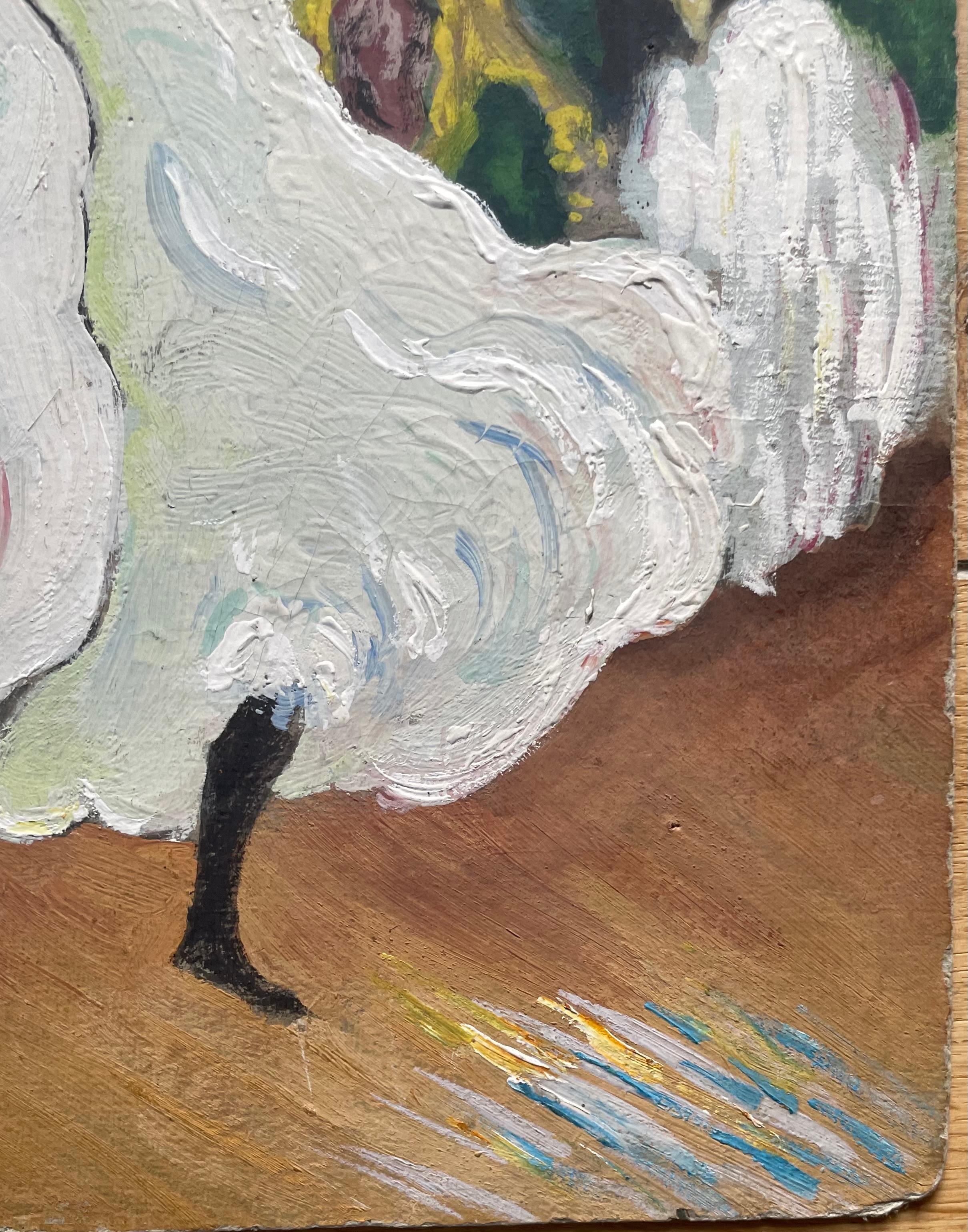 Scuola francese

Intorno al 1900
Il Cancan francese, rielaborazione con variazioni di una composizione di Pablo Picasso
Olio su cartone
32 x 26 cm senza cornice
Angoli danneggiati e tagliati (in basso a sinistra), buone condizioni generali

Il