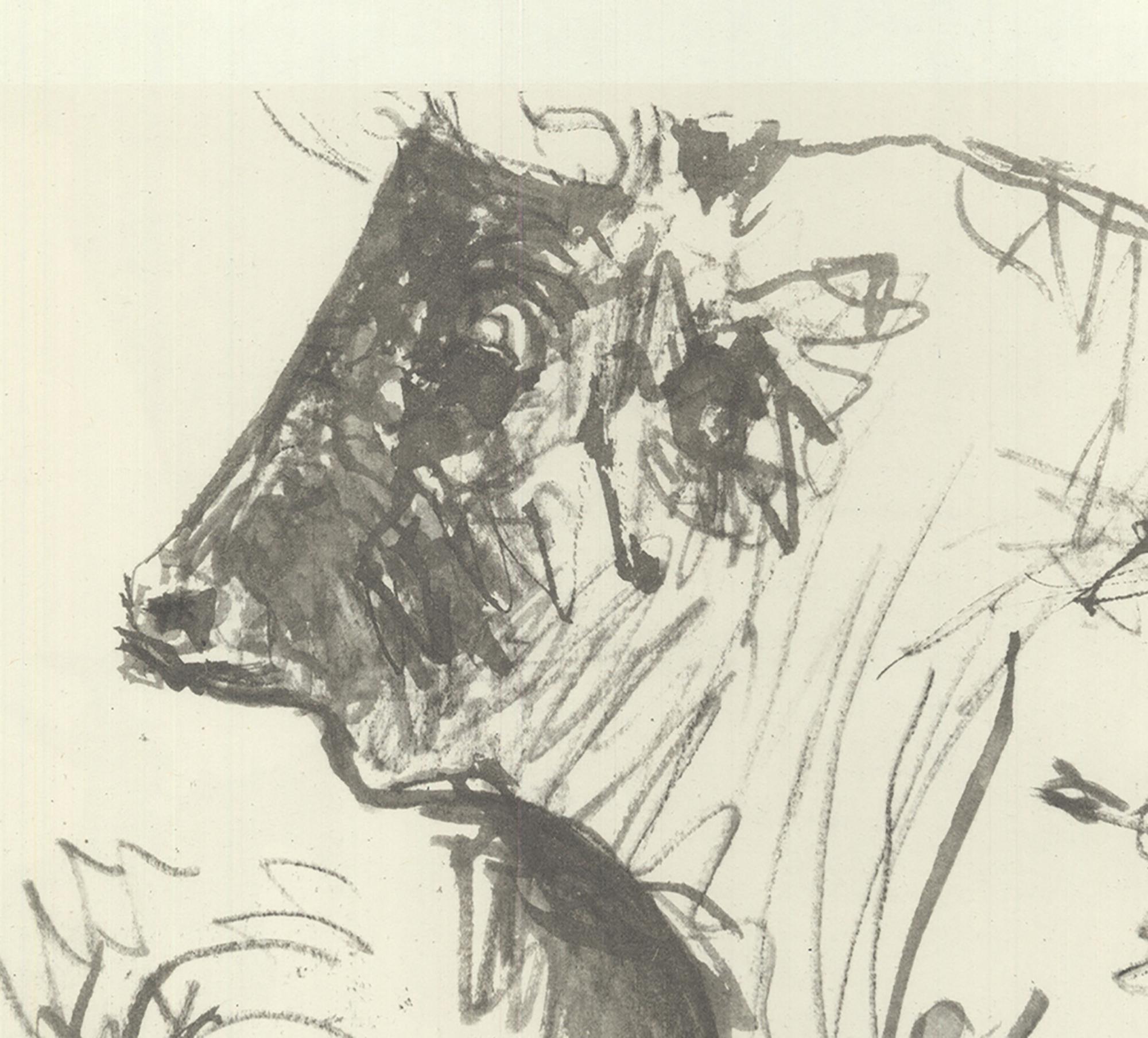 picasso bull study
