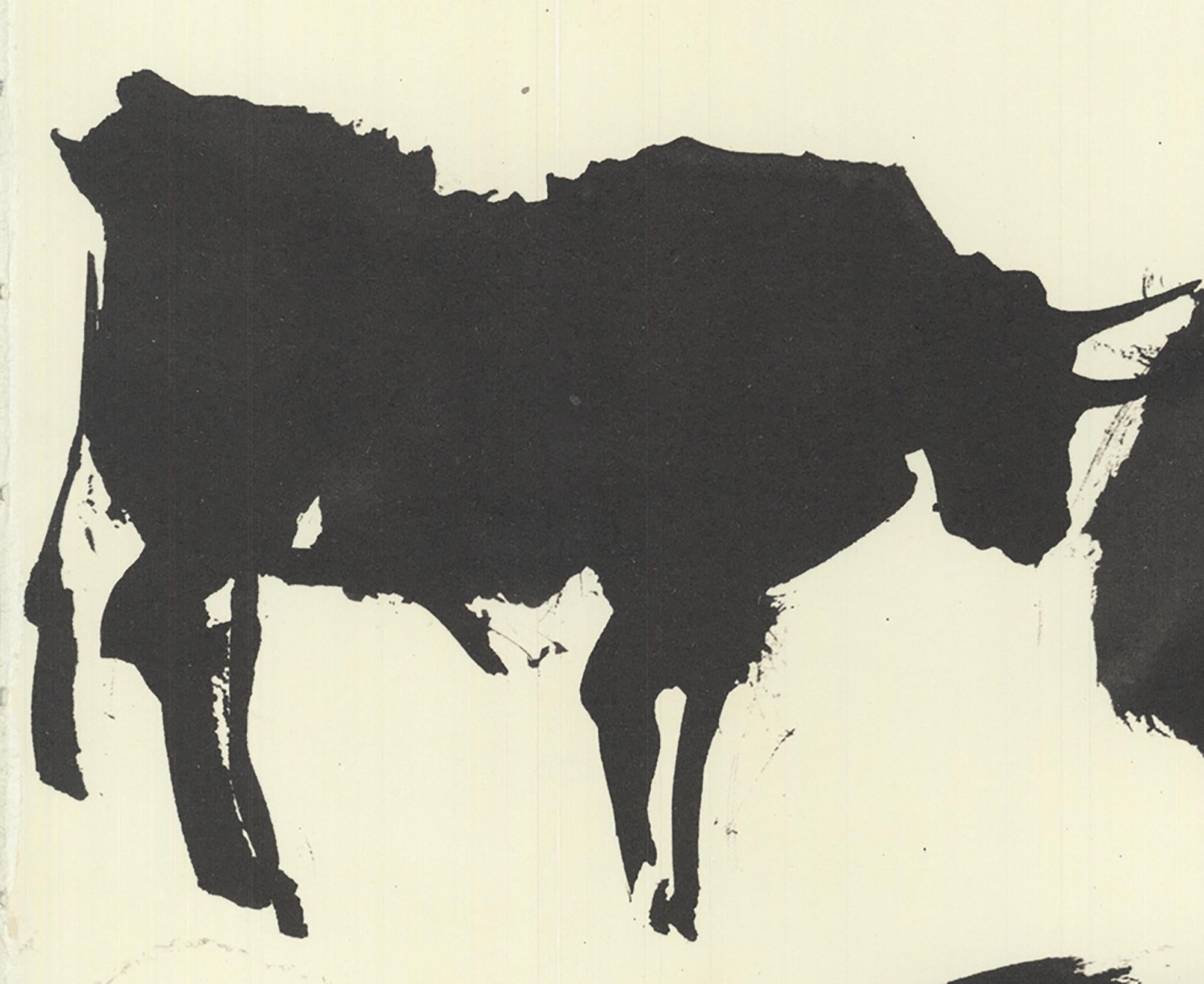 picasso bullfight lithograph