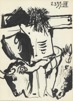 1959 Pablo Picasso: „Jesus am Kreuz“, Lithographie