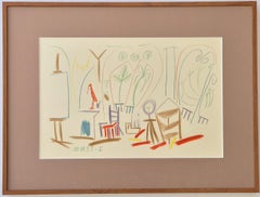 (after) Pablo Picasso -- Carnet de Californie 15.11.55-I