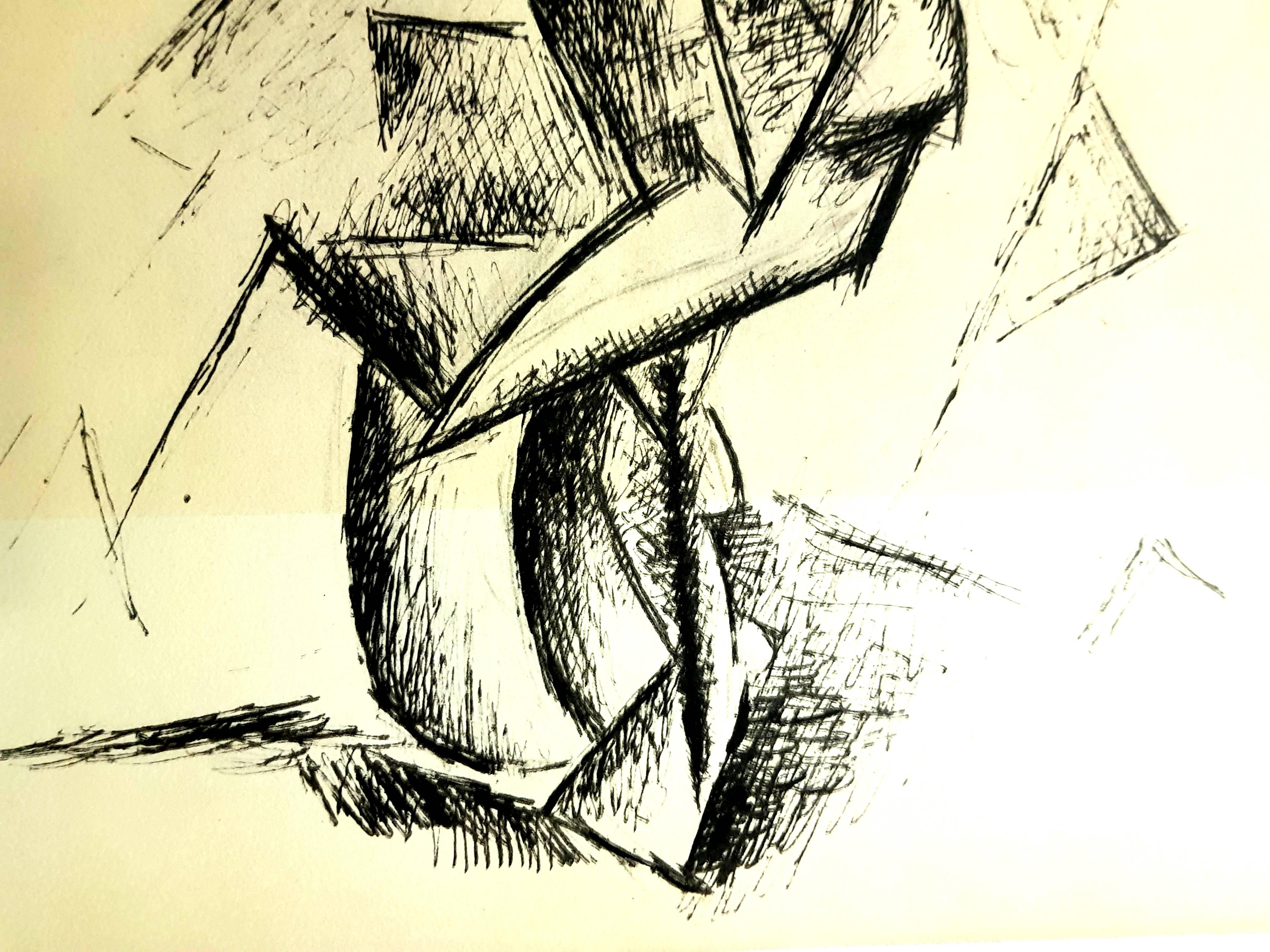 After Pablo Picasso - Cubism - Pochoir - Print by (after) Pablo Picasso