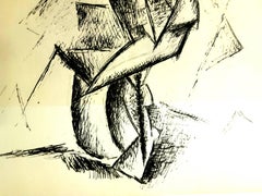 After Pablo Picasso - Cubism - Pochoir