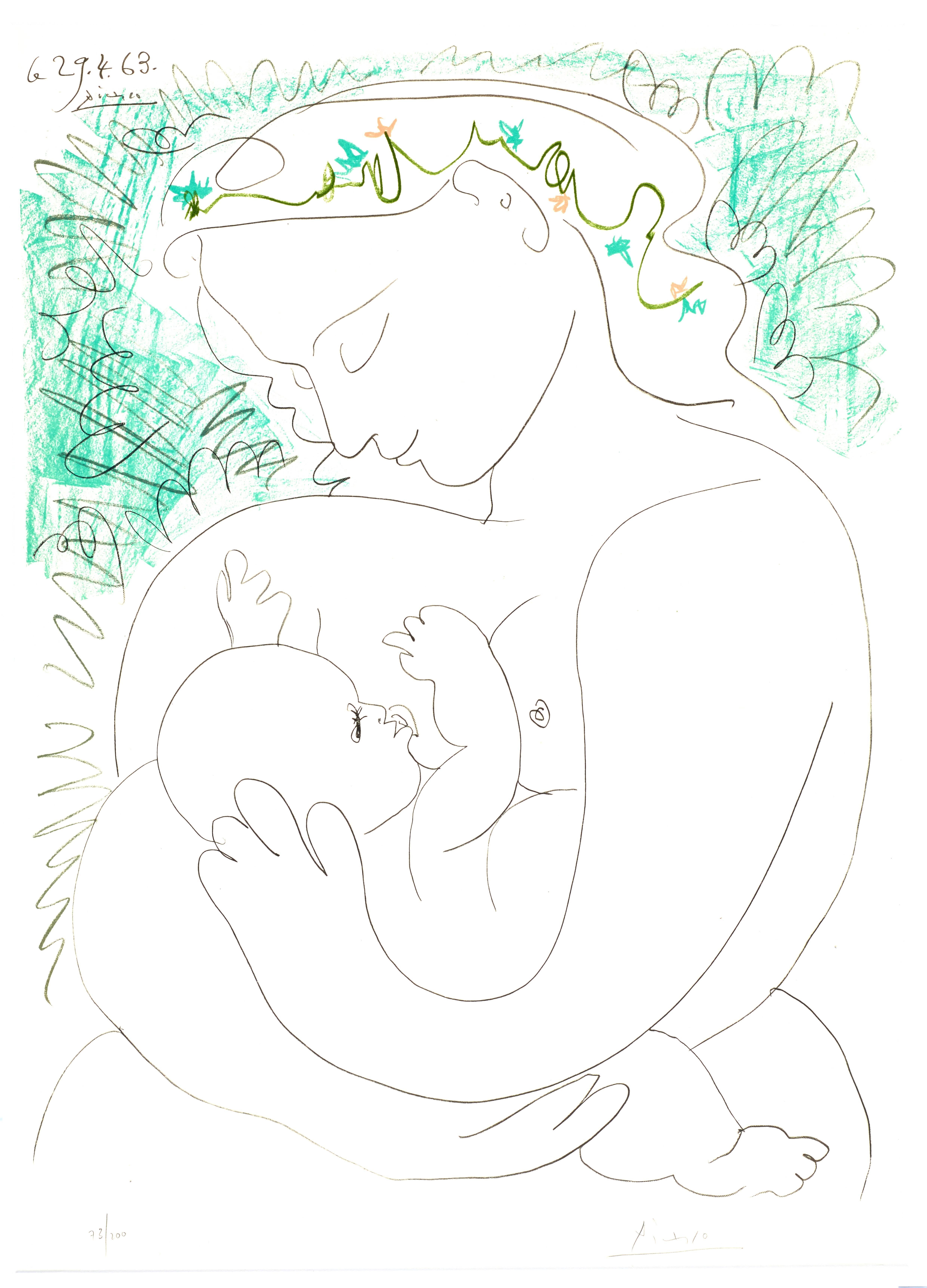 Pablo Picasso Nude Print - Maternity