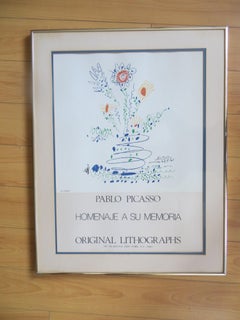 After PABLO PICASSO  Homenaje A SU Memoria Lithograph