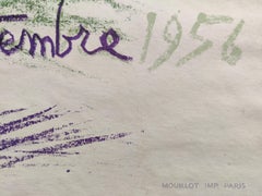 (after) Pablo Picasso -- Owl, flower and glass ( Poster )