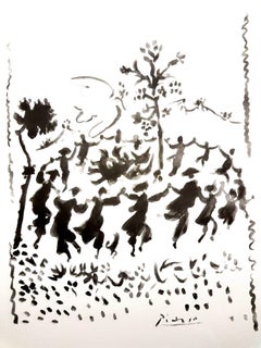 After Pablo Picasso - Peace Circle - Lithograph