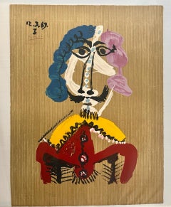 After Pablo Picasso Portrait Imaginaire 12.3.69