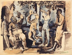 Bacchanale by Pablo Picasso