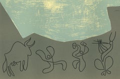 Bacchanale - Linocut Reproduction After Pablo Picasso - 1962