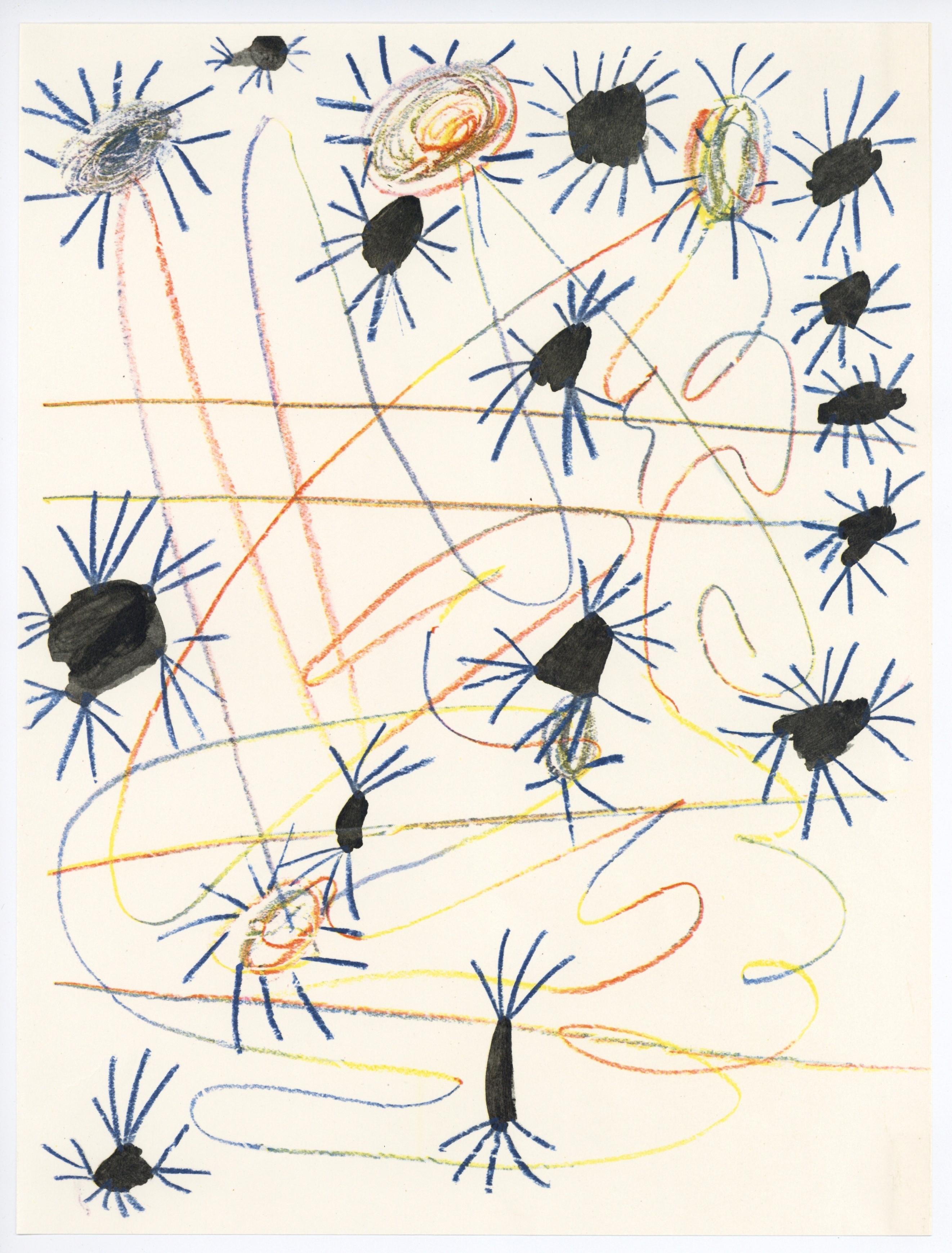 Back Cover of Verve (volume VII, number 25-26) - Print by (after) Pablo Picasso