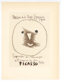 Affiche de lithographie « Céramiques »