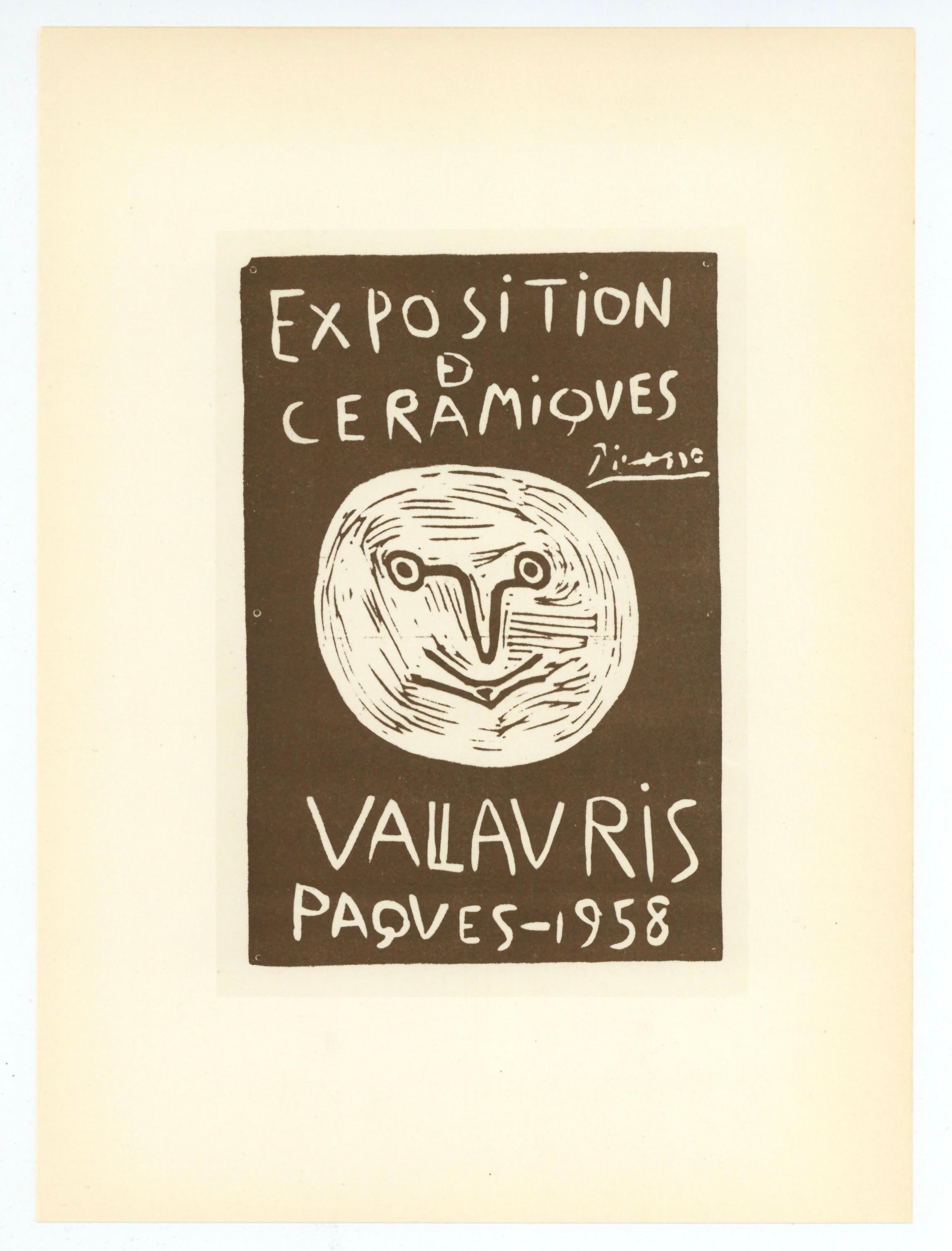 "Ceramiques Paques" lithograph poster - Print by (after) Pablo Picasso