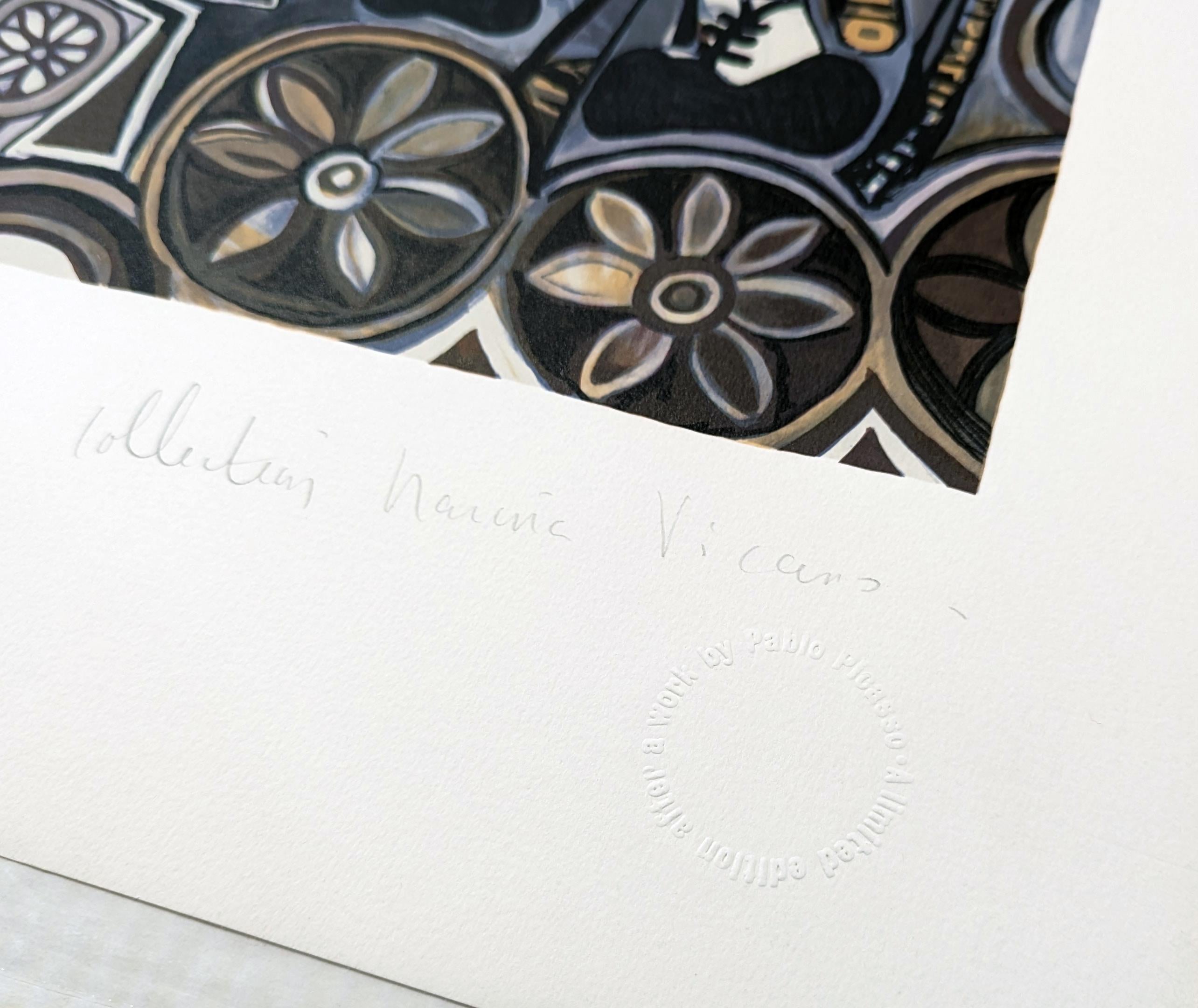 Claude Et Paloma (from Picasso Estate Collection) - Cubisme Print par (after) Pablo Picasso