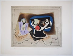 Composition with Glass and Fruitbowl - Spanish Still Life