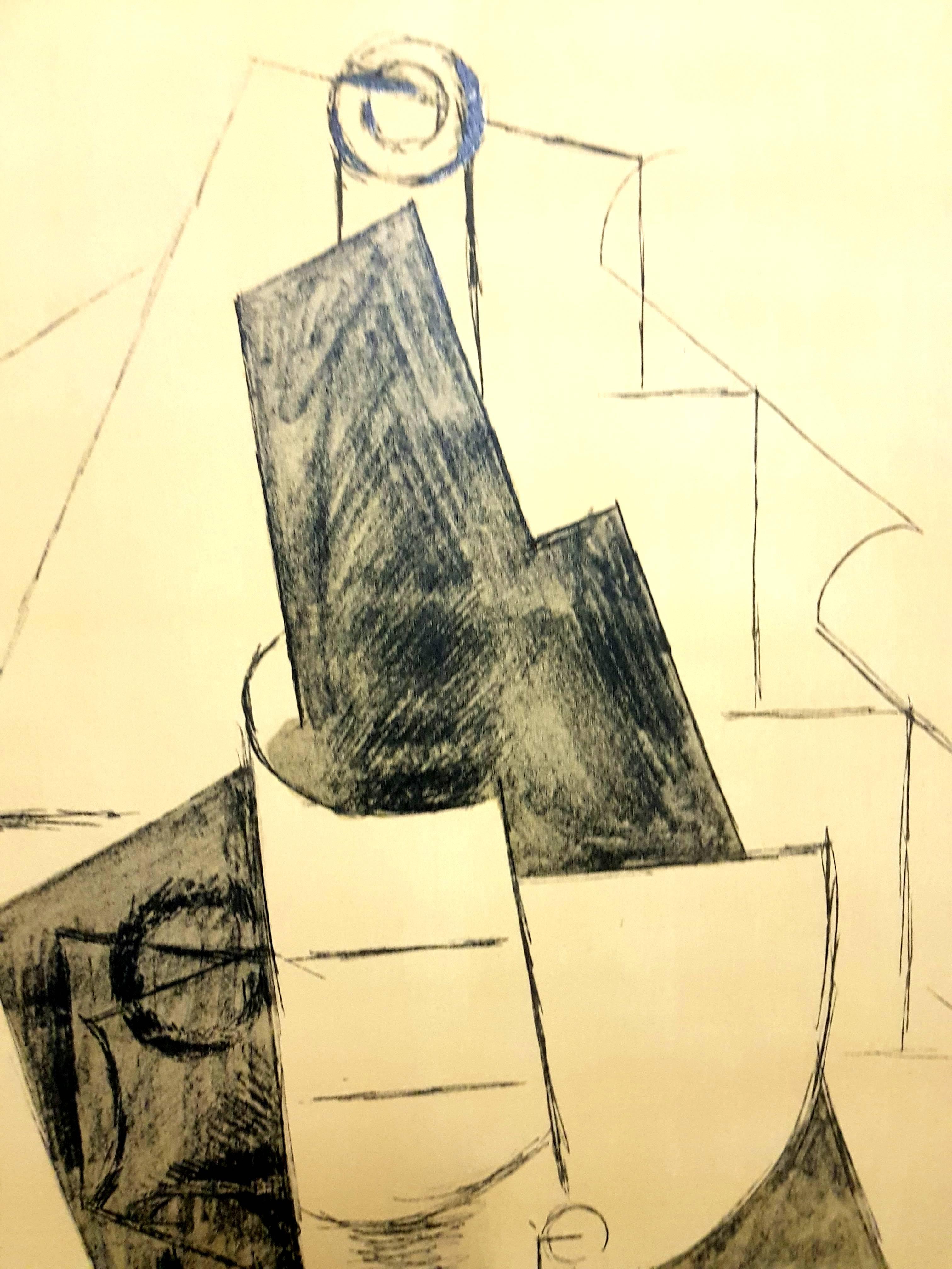Cubism - Pochoir - Print by (after) Pablo Picasso
