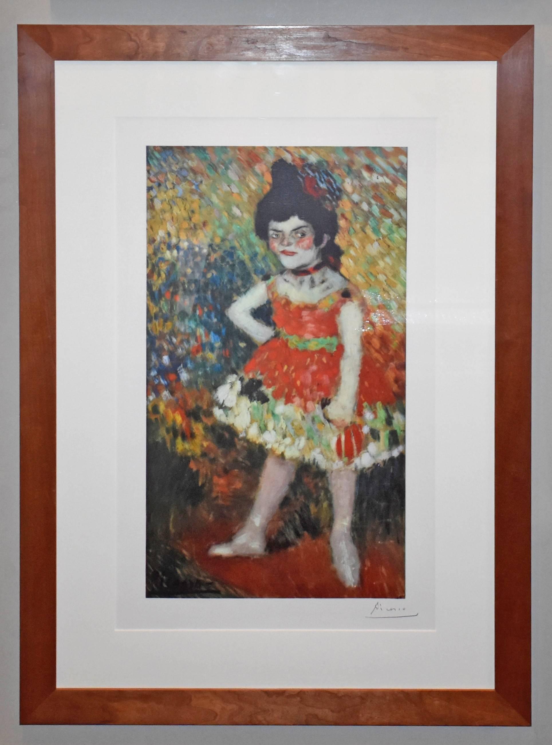 (after) Pablo Picasso Portrait Print - Danseuse Naine (Dwarf Dancer), from Barcelona Suite