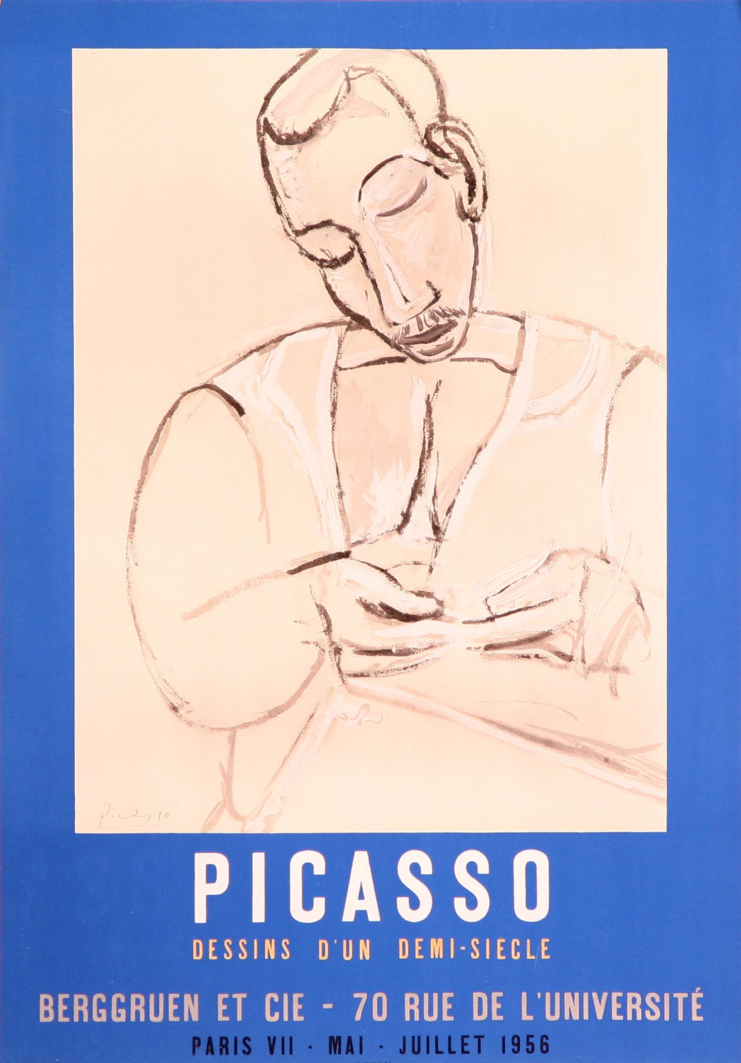 (after) Pablo Picasso Print - Dessins d'un Demi-Siecle - Berggruen and CIE (after) Picasso, 1956