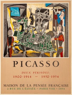 Vintage Deux Périodes - Maison de la Pensée Francaise (after) Pablo Picasso, 1954