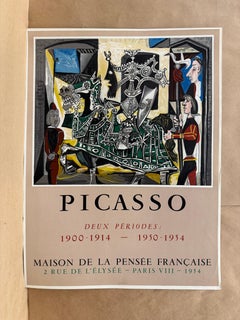 Deux Périodes - Maison de la Pensée Francaise (after) Pablo Picasso, Lithograph