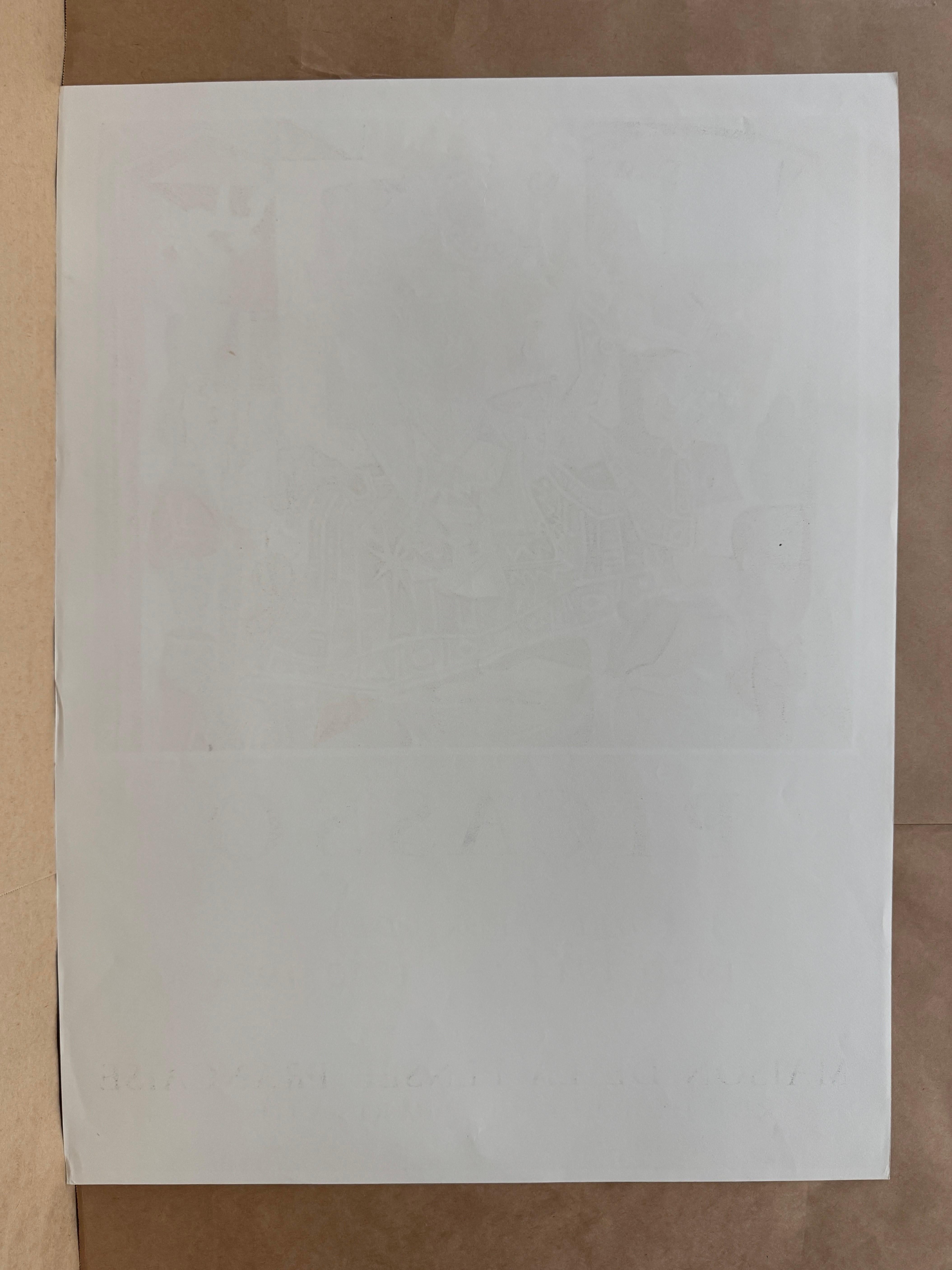 Deux Périodes - Maison de la Pensée Francaise (after) Pablo Picasso, Lithograph For Sale 3