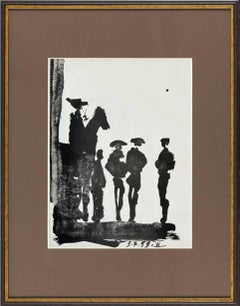 Don Quichote, Lithograph, Modern, 1961, Framed, Excellent