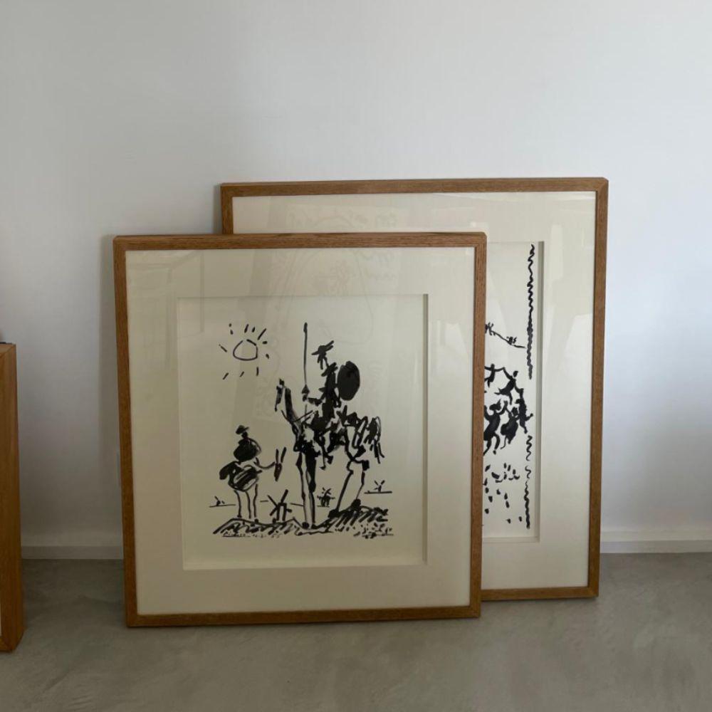 Don Quichotte - Cubisme Print par (after) Pablo Picasso